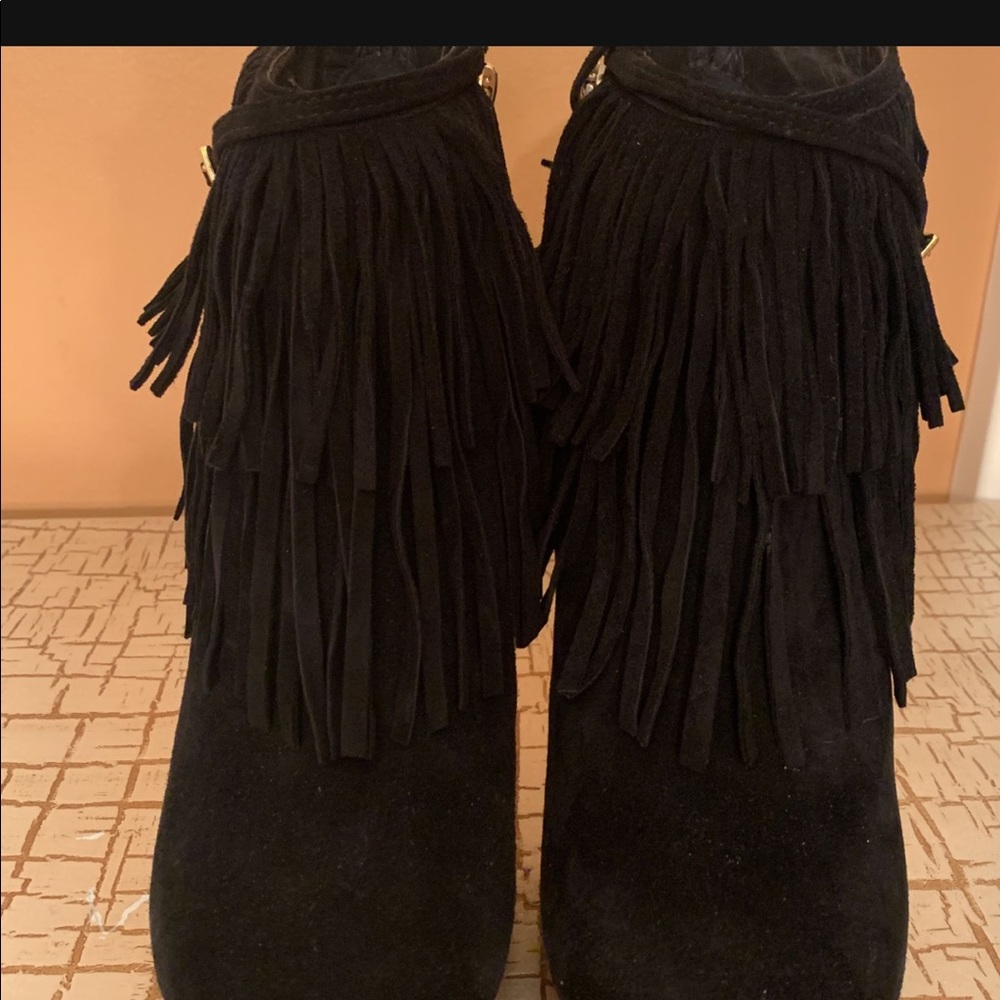 Brian Atwood suede booties